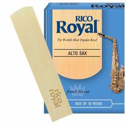 Palheta Para Sax Alto Rico Royal - Unidade - RAINHA MUSICAL