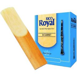 Palheta Para Clarinete Rico Royal - Unidade - RAINHA MUSICAL