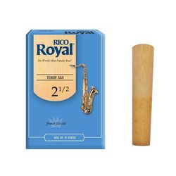 Palheta Para Sax Tenor Rico Royal - Unidade - RAINHA MUSICAL