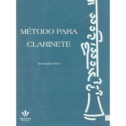 Método Para Clarinete Domingos Pecci - PC 2000185 - RAINHA MUSICAL