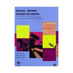 Método Para Piano Czerny Germer - Estudos Escolhid... - RAINHA MUSICAL