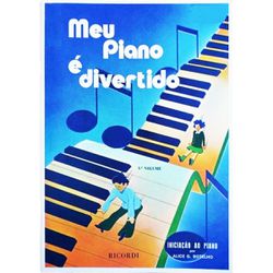 Método Para Piano Meu Piano É Divertido - RB-0085 - RAINHA MUSICAL