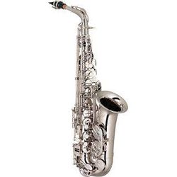 Sax Alto Eagle Niquelado - SA 500N - RAINHA MUSICAL