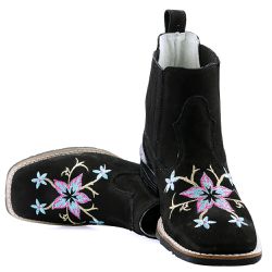  Botina Texana Feminina Flor - 1036 - Ramon Botas 