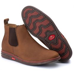 Botina Couro Castor Comfort 1900 - Ranster Dropshipping