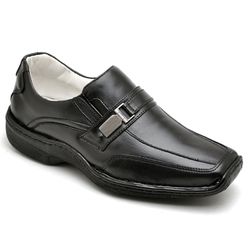 Sapato Comfort Masculino em Couro Preto 2016 - Ranster Dropshipping