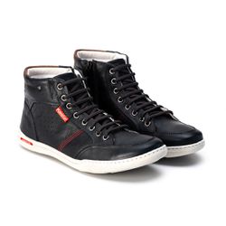 Sapatênis Cano Alto Masculino Petróleo Comfort 100... - Ranster Dropshipping