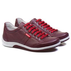 Sapatênis Masculino Bordô Comfort 3016 - Ranster Dropshipping