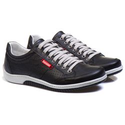 Sapatênis Masculino Preto Comfort 3016 - Ranster Dropshipping