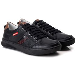 Sapatênis Masculino Preto Comfort 3020 - Ranster Dropshipping