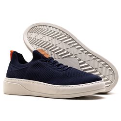 Tênis Sneaker Ransterine Azul Marinho - 401marinho - Ransterine Calçados Comfort