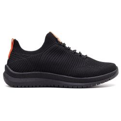 Tênis Sneaker Ultra Leve Feminino Ransterine Preto... - Ransterine Calçados Comfort
