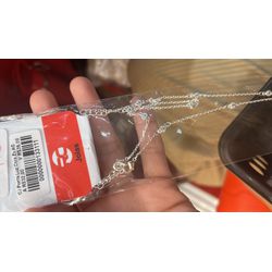 Conjunto Pontos Luz Coração Zircônia Banhado A Pra... - RC JOIAS BY RUDI