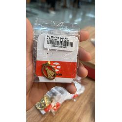 Pingente Mini Nossa Senhora Oval Aço Dourado - 000... - RC JOIAS BY RUDI
