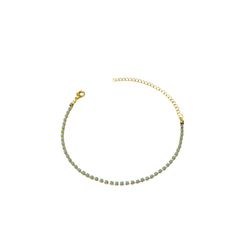 Pulseira Riviera Azul Bebê Banhado A Ouro 18K - 00... - RC JOIAS BY RUDI