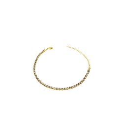 Pulseira Riviera Cristal Banhado A Ouro 18K - 0000... - RC JOIAS BY RUDI