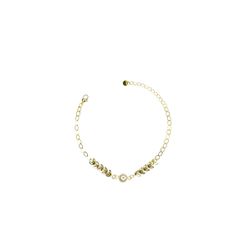 Pulseira Escama Pérola Banhado A Ouro 18K - 000000... - RC JOIAS BY RUDI