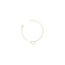 Pulseira Elo Vazado Meio Banhado A Ouro 18K - 0000... - RC JOIAS BY RUDI