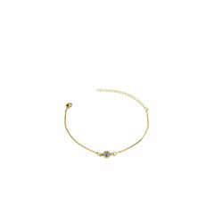 Pulseira Ponto Luz Zircônia Lagosta Banhado A Ouro... - RC JOIAS BY RUDI
