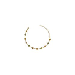 Pulseira Flor Trevo Colorida Banhado A Ouro 18K - ... - RC JOIAS BY RUDI