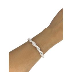 Pulseira Bracelete Stardust Banhado A Prata 925 - ... - RC JOIAS BY RUDI