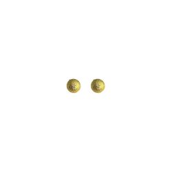 Brinco Bola Fosca AB Banhado A Ouro 18k - 00000001... - RC JOIAS BY RUDI