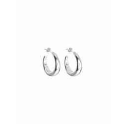  Brinco Argola Classica AB Banhado A Prata 925 - 0... - RC JOIAS BY RUDI
