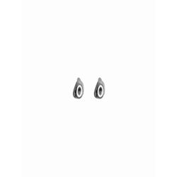 Brinco Gota Mini AB Banhado A Prata 925 - 00000001... - RC JOIAS BY RUDI