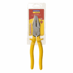 Alicate Tramontina Universal 8 Amarelo - 3R Construção e Acabamentos
