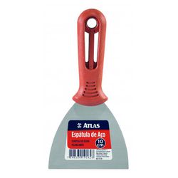 Atlas Espátula De Aço Carbono 10cm 175/10 - 3R Construção e Acabamentos