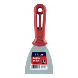 Atlas Espátula De Aço Carbono 8cm 175/8 - 3R Construção e Acabamentos