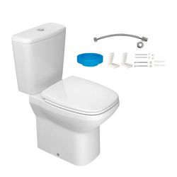 Kit Bacia com Caixa Acoplada Flex Branco Deca + Co... - 3R Construção e Acabamentos