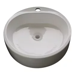 Cuba Banheiro Cozimax 35,5 cm Mármore Sintético Cu... - 3R Construção e Acabamentos