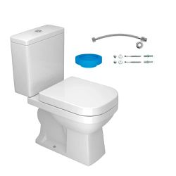 Kit Bacia com Caixa Acoplada Quadra Branco Deca + ... - 3R Construção e Acabamentos