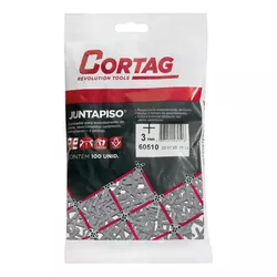 CORTAG JUNTAPISO 3MM C/100 PEÇAS - 3R Construção e Acabamentos