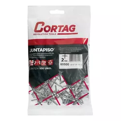 CORTAG JUNTAPISO 2MM C/ 100PEÇAS - 3R Construção e Acabamentos