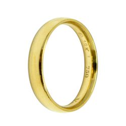 Alianças de ouro 18k Abaulada Anatômica 10.0g 3.8mm - ARD0100112000 - RDJ Joias