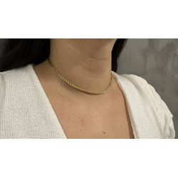 Corrente em Ouro 18k Feminina Palmeira 10.9g 3.0mm - JC0021210-9 - RDJ Joias