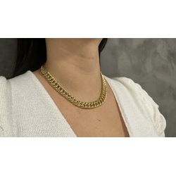 Corrente em Ouro 18k Grumet Grossa 40g e 11mm - JC0018240-0 - RDJ Joias
