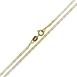 Corrente em Ouro 18k 750 Piastrine com 2.0g 1.2mm - J04810592 - RDJ Joias