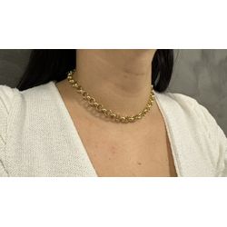 Corrente Portuguesa Grossa em Ouro 18K 40cm 19.5g - JC0008225-5 - RDJ Joias
