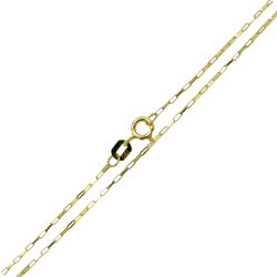 Corrente em Ouro 18k 750 Cartier Masculina 1,4g - 98013300 - RDJ Joias