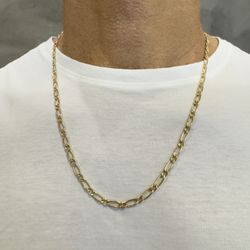 Corrente Fígaro 1X1 em Ouro 18K com 7,2g 4.1mm - JC000527-2 - RDJ Joias