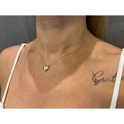 Gargantilha Coração em Ouro 18k 750 Cartier 3.5g - J01502190 - RDJ Joias