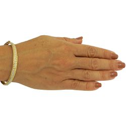 Bracelete em Puro Ouro 18K 0,750 em três cores - J027001416-2 - RDJ Joias