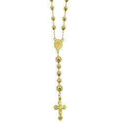 Terço de ouro 18K com 50 cm - J05800284 - RDJ Joias