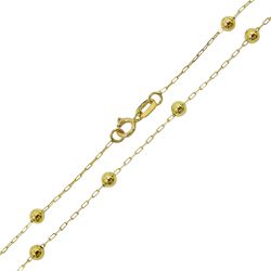 Corrente Gargantilha bolas em Ouro Cartier - J06105642 - RDJ Joias