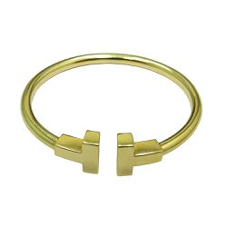 Bracelete T em Ouro 18k 750 Grosso com 4.0mm 11.7g - J1220003610-7 - RDJ Joias