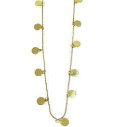 Gargantilha em Ouro 18k Chocker Disco - J18000977 - RDJ Joias