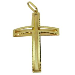 Crucifixo em Ouro 18k 0,750 - J18400728 - RDJ Joias